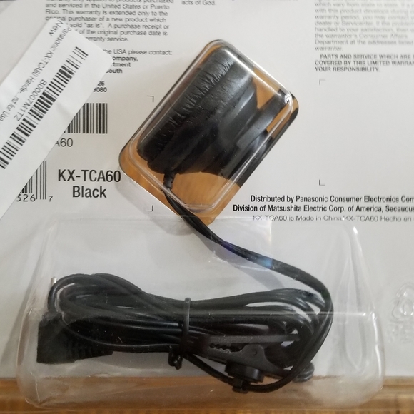 Panasonic KX-TCA60 Black Headband Headset  READ - Picture 6 of 6